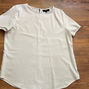 White short sleeve blouse
